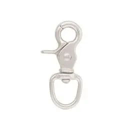 Weaver Leather Supply 5013 Round Scissor Snap - Nickel Plated - 5/8" - 1 pack