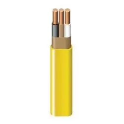 Romex SIMpull 28828255 Sheathed Cable, 12 AWG Wire, 2-Conductor, Copper Conductor, PVC Insulation, Nylon Sheath