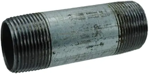 STZ 309 14X312 Nipple, 1/4 in, Steel, SCH 40 Schedule, 188 psi Pressure, 3-1/2 in L
