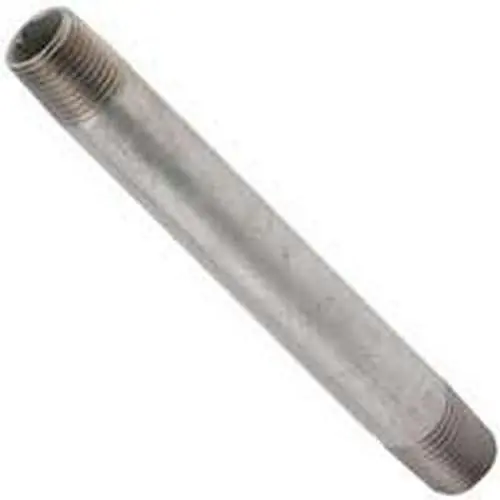 Southland 562-040HN Pipe Nipple, 3/8 in, Threaded, Steel, 650 psi Pressure, 4 in L