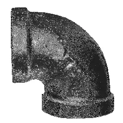 STZ 311 E90-38 Elbow, 3/8 in, 3/8 in, 90 deg, Iron