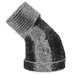 STZ 311 SE45-18 Street Elbow, 1/8 in, 1/8 in, 45 deg, Iron