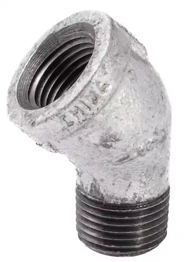 STZ 311 SE45-12 Street Elbow, 1/2 in, 1/2 in, 45 deg, Iron