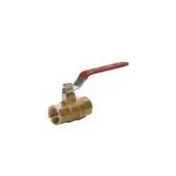 JMF 750 Series LF5781224249802 Ball Valve, 1-1/2 in Connection, FIP, Brass Body