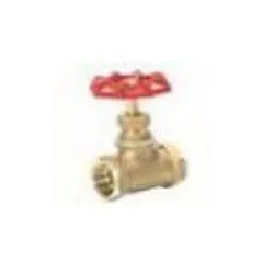 JMF LF8089512129802 Stop Valve, 3/4 in Connection, FIP, 125 psi Pressure, Brass Body
