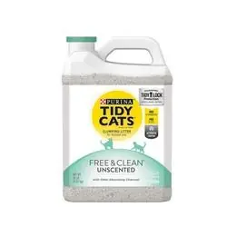Tidy Cats Free & Clean 099-106-15 Cat Litter, 8.5 lb Package, Jug