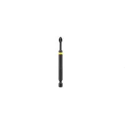 DeWALT DWA3PH2IR Insert Bit, 2 Drive, Phillips Drive, 1/4 in Shank, Hex Shank, 2 in L, S2 Modified Steel