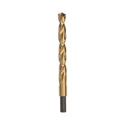DeWALT DW1324 Drill Bit, 3/8 in Dia, 5 in OAL, Jobber Bit, Parabolic Flute, 3/8 in Dia Shank, Straight Shank