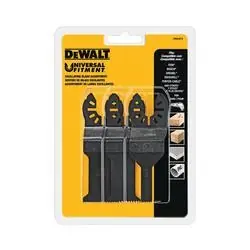 DeWALT DWA4215 Oscillating Blade Set, Steel