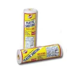 Warp‘s 4CH-1050 Poly Film, 50 ft L, 10 ft W, Clear