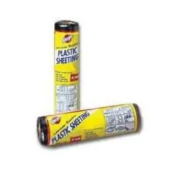 Warp‘s 4CH1050-B Poly Film, 50 ft L, 10 ft W, Black