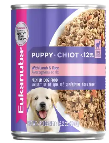 Eukanuba Puppy with Lamb & Rice Canned Food 13.2oz