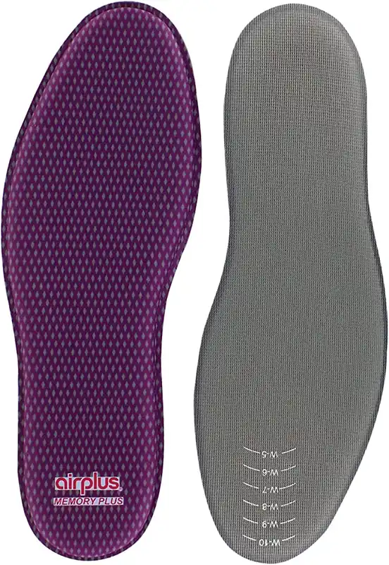 airplus 20321 Memory Comfort Insole, Women‘s, 5 to 11, Foam