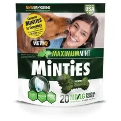 Minties® Dog Dental Bone Treats - Medium/Large - 16oz