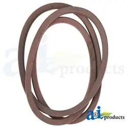 A & I Products A-7540371A Deck Belt, Wrapped, 5/8 in W, 1/2 in Thick, Brown