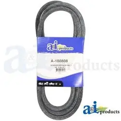 A & I Products A-180808 Secondary Drive Belt, Wrapped, 5/8 in W, 0.394 in Thick, Black