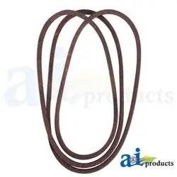 A & I Products A-75404060 Deck Belt, Wrapped, 1/2 in W, 0.401 in Thick, Brown