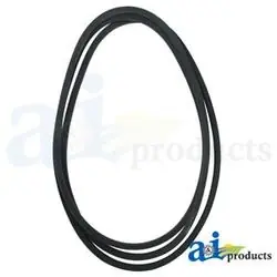 A & I Products A-95404044 Deck Belt, Wrapped, 1/2 in W, 0.359 in Thick, Black