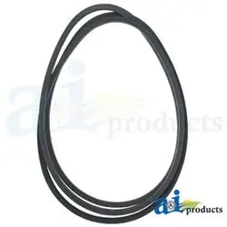 A & I Products A-532196103 Deck Belt, Wrapped, 5/8 in W, 0.456 in Thick, Black