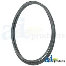 A & I Products A-75404045 Deck Belt, Wrapped, 1/2 in W, 0.351 in Thick, Gray