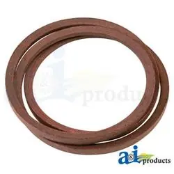 A & I Products A-7540498 Deck Belt, Wrapped, 1/2 in W, 0.393 in Thick, Brown