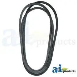 A & I Products A-M126536 Deck Belt, Wrapped, 1/2 in W, 0.459 in Thick, Gray