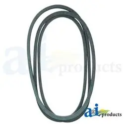 A & I Products A-197253 Deck Belt, Wrapped, 1/2 in W, 0.332 in Thick, White