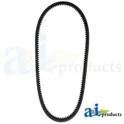 A & I Products A-95404050 Auger Belt, Raw Edge Cogged, 1/2 in W, 0.309 in Thick, Black