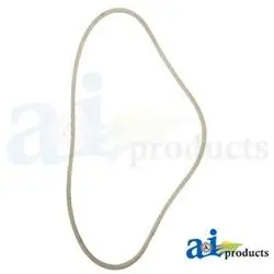 A & I Products A-7540497 Deck Belt, Wrapped, 1/2 in W, 0.353 in Thick, White