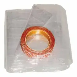 Frost King V76H Indoor Shrink Window Kit, 84 in W, Plastic