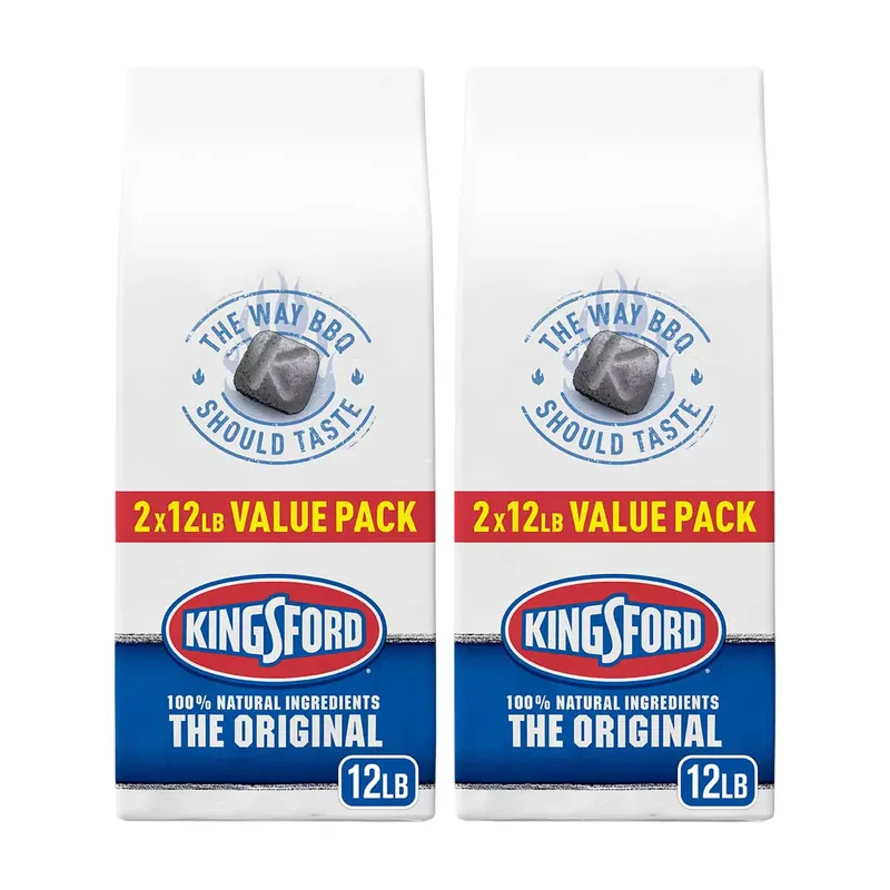Kingsford Original Charcoal Briquettes 12lb Each - 2PK