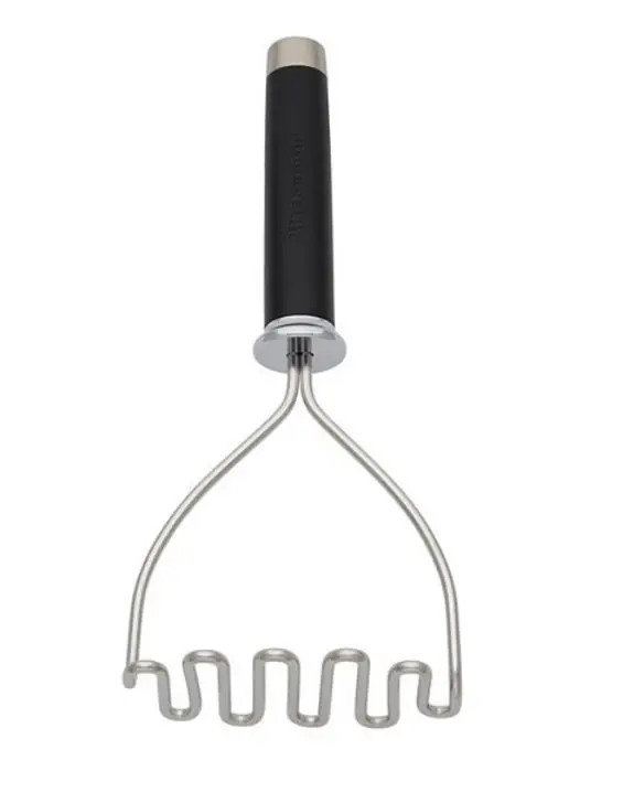 KitchenAid Black Stainless Steel Wire Masher