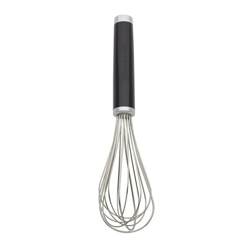 KitchenAid Stainless Steel Utility Whisk - Black