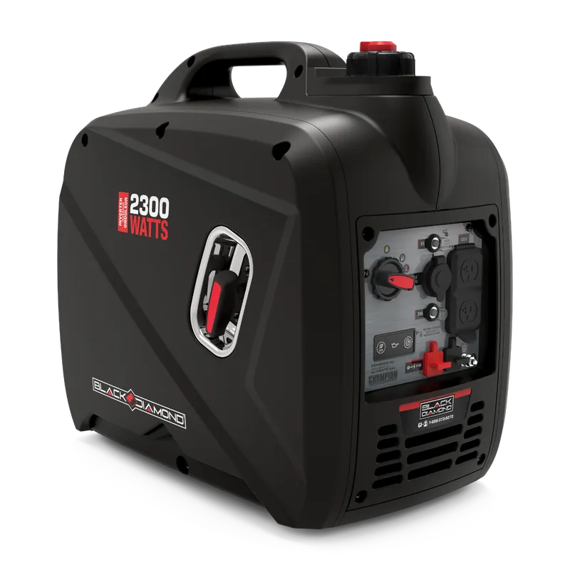 Black Diamond Portable Generator 2300W/1850W Inverter