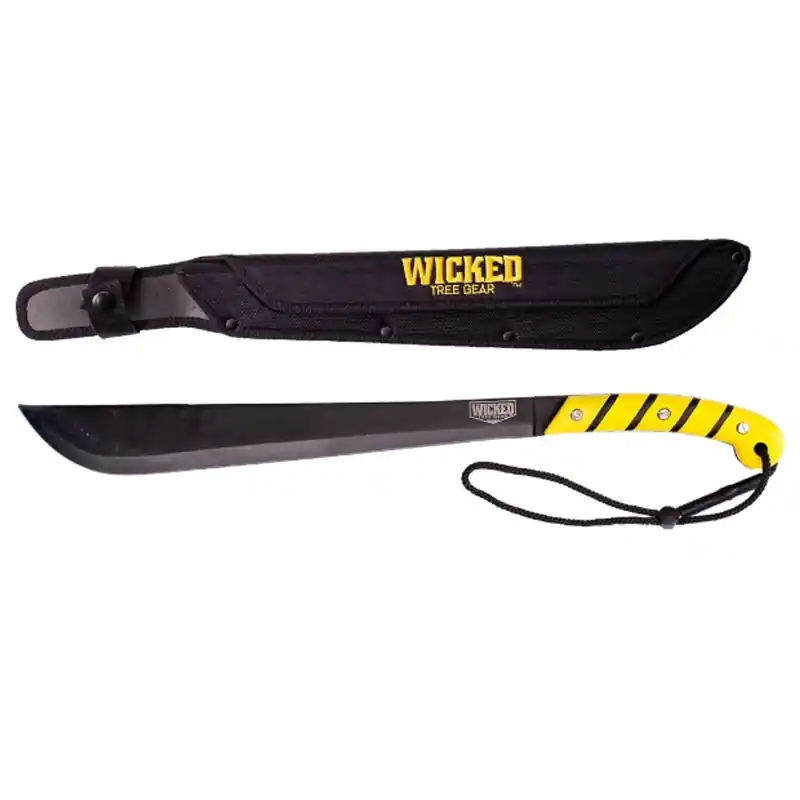 WICKED TREE GEAR Wicked Machete w/ Sheath WTG-028 14" Long