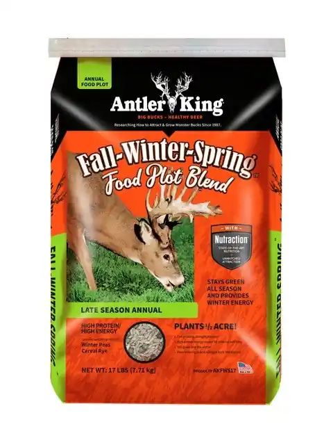 Antler King Fall/Winter/Spring Deer Food Plot Blend- 17 lbs.