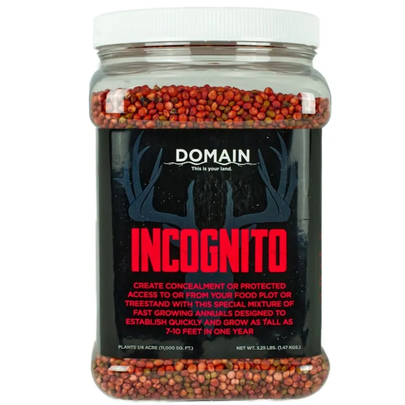 Domain Outdoor Incognito Food Plot Concealment Mix