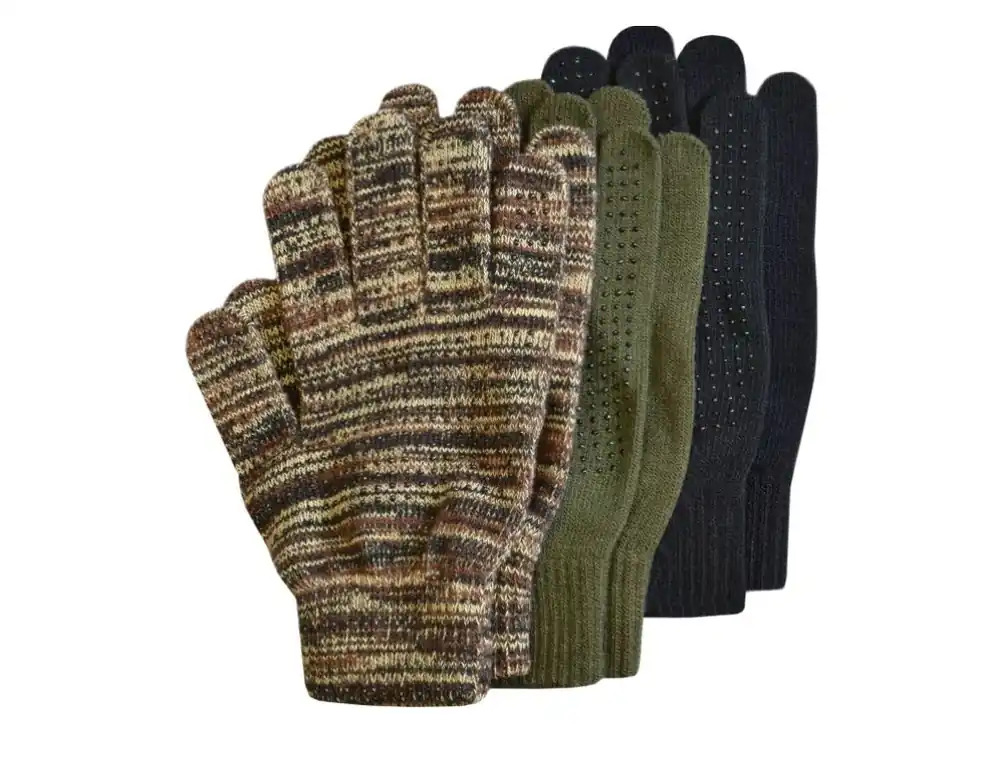 QuietWear Magic Knit Gloves - One Size Fits Most - 3 PK.