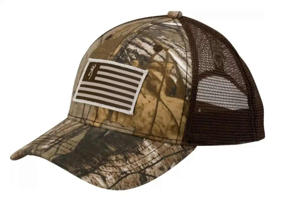 Browning Men‘s Patriot Realtree Hat - One Size Fits All