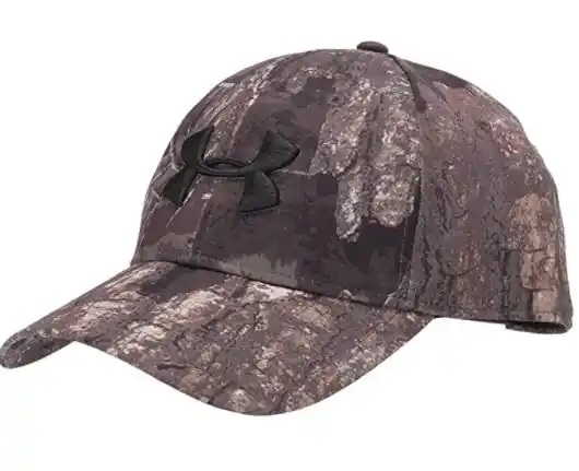 Under Armour Men‘s 2.0 Real Tree Timber Hat - One Size Fits Most