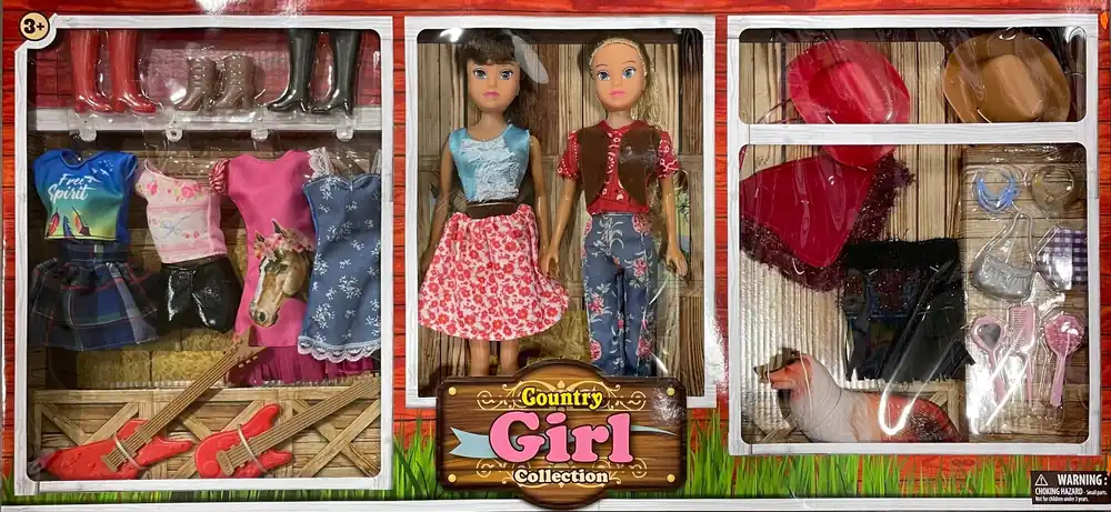 Smart Talent Country Girls Playset