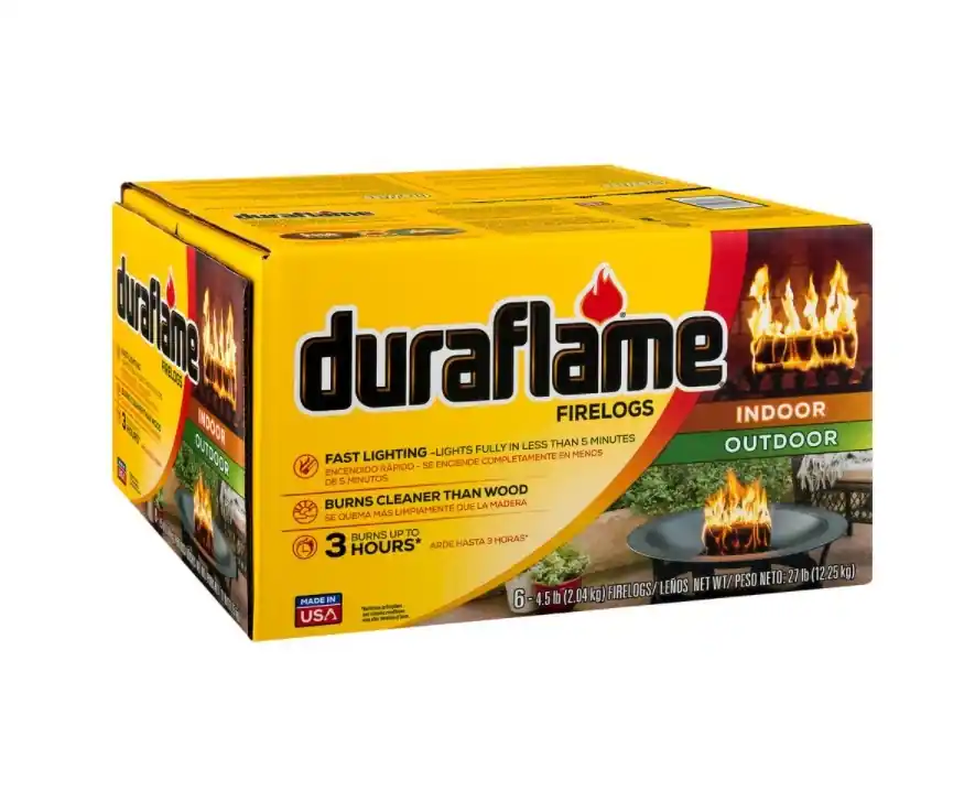 Duraflame Indoor/Outdoor Firelogs 4.5 lbs. (6-Pack)