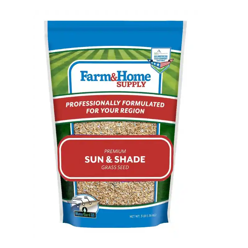 Farm & Home Supply Sun and Shade Mixture Grass Seed 3lb