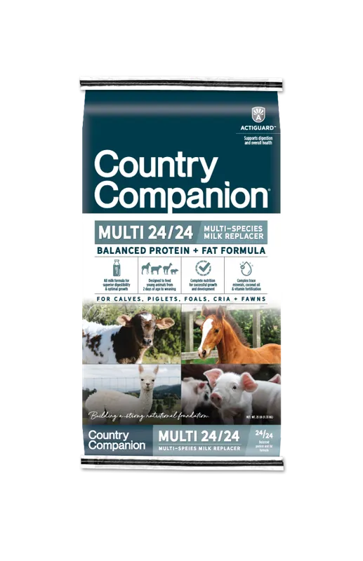 Country Companion Multi-Species Multi 24/24 Milk Replacer - 25 lbs.