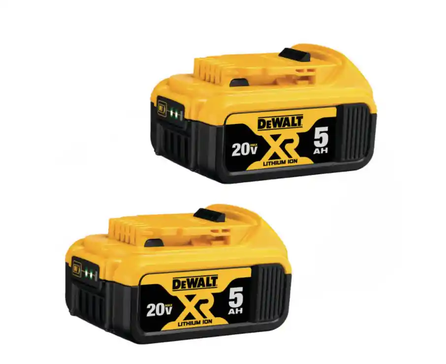 DeWalt 20-Volt MAX XR Premium Lithium-Ion 5.0Ah - 2 Pack