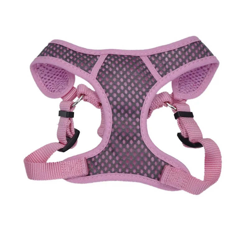 Coastal Pet Products Comfort Soft 06484-GYP-XSM Adjustable Dog Harness, XS, Mesh Rope, Fastening Method D-Ring