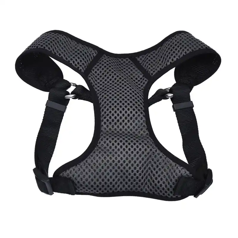 Coastal Pet Products Comfort Soft 06984-GYB-LRG Adjustable Dog Harness, L, Mesh Rope, Fastening Method D-Ring