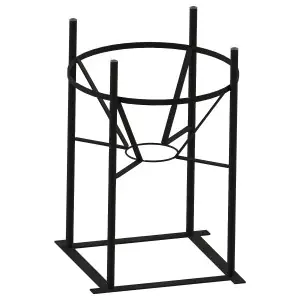 Ace Roto-Mold IN30/55-ST Inductor Stand, Steel, Black, For 30 gal and 55 gal Tank