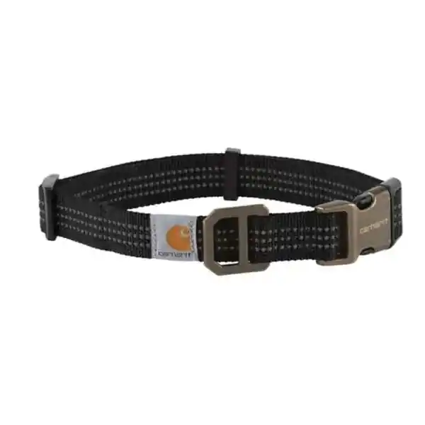 Carhartt P0000343-001-L Tradesman Collar, 18 to 26 in Neck, Duck Canvas/Metal/Nylon, Black