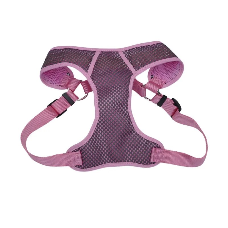 Coastal Pet Products Comfort Soft 06984-GYP-LRG Adjustable Dog Harness, L, Mesh Rope, Fastening Method D-Ring